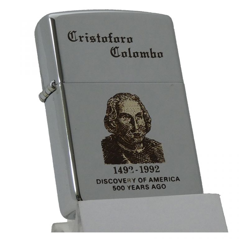 Accendino Zippo modello Cristoforo Colombo